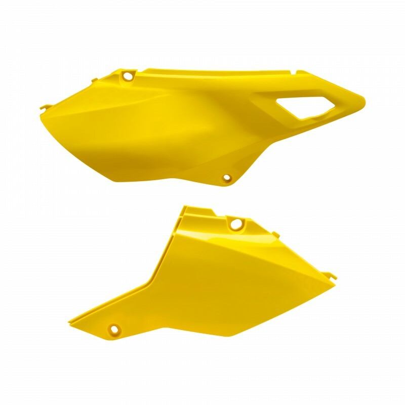 Polisport Side Panels Restyling Yellow for Suzuki DRZ400 – Durable Off-Road Replacement Parts