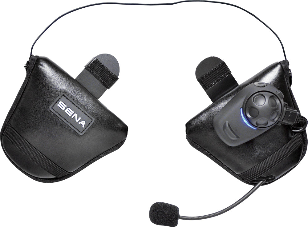 SENA SPH10H-FM Bluetooth Helmet Communicator with FM Radio for Half Helmets
