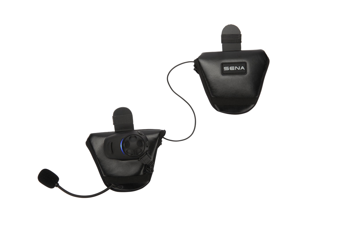 SENA SPH10H-FM Bluetooth Helmet Communicator with FM Radio for Half Helmets