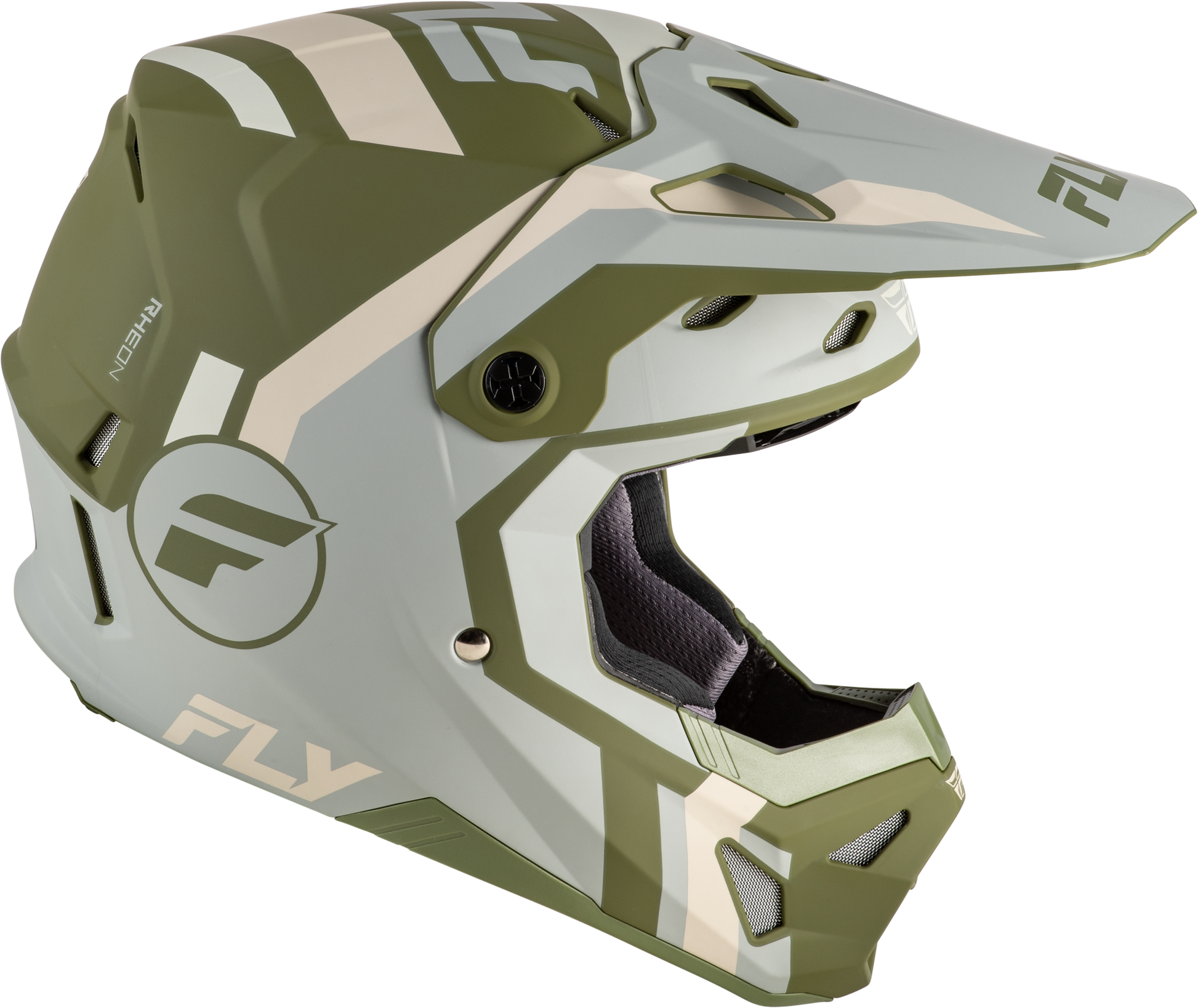 Fly Racing Formula CP Seal Helmet Large - Off-Road Motorcycle Helmet with Impact-Absorbing Technology
