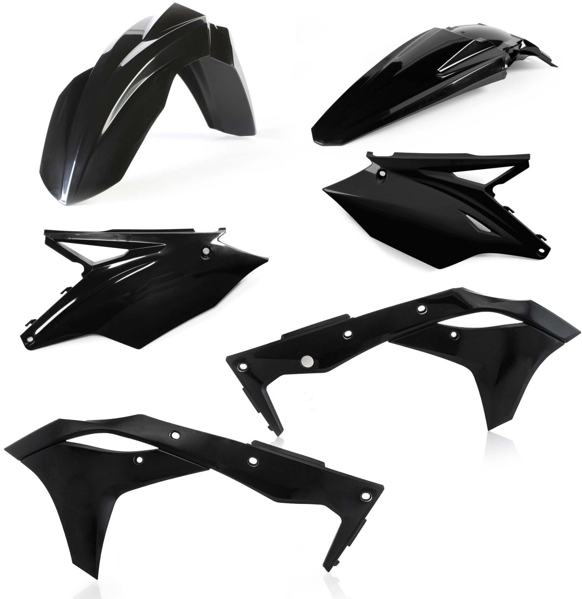 ACERBIS Plastic Kit for Kawasaki KX250F 2018-2020 – Offroad Replacement Body Parts