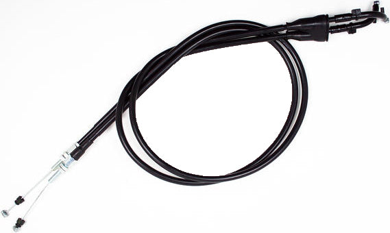 MOTION PRO Black Vinyl Throttle Push Pull Cable Set for Yamaha Offroad Motorcycles