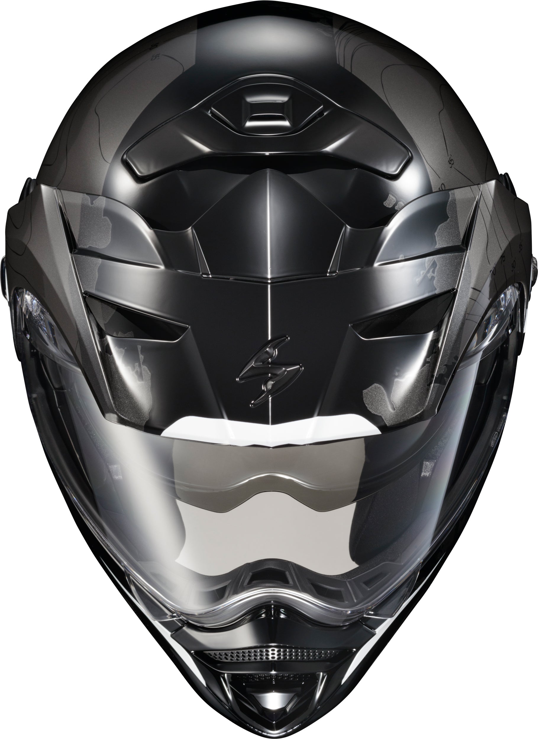 ScorpionEXO Exo-AT960 Modular Helmet Black and White, Small