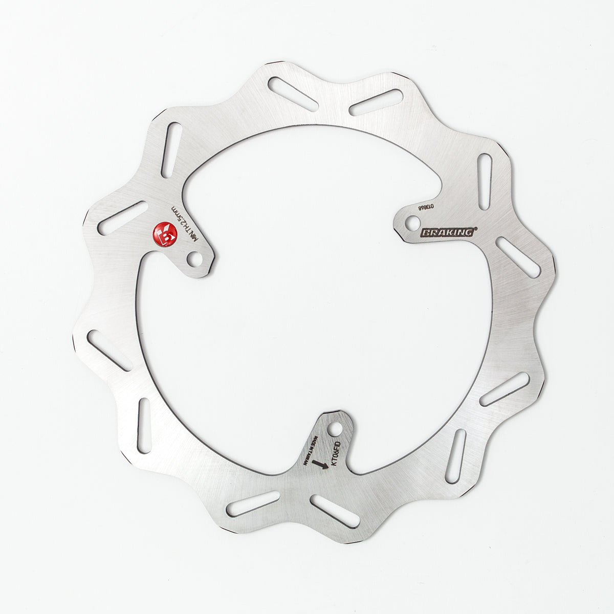BRAKING KT06FID Front Wave/Contour Brake Rotor for KTM 65 SX Offroad