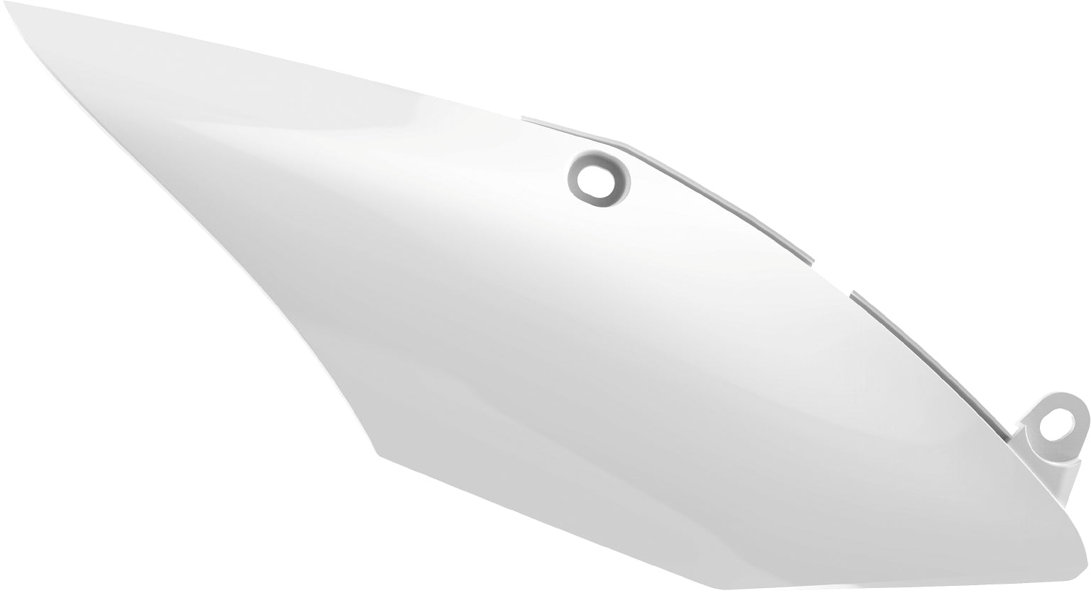 POLISPORT Side Panels White for Honda CRF Models | Durable Gloss Polypropylene Replacement Body Parts