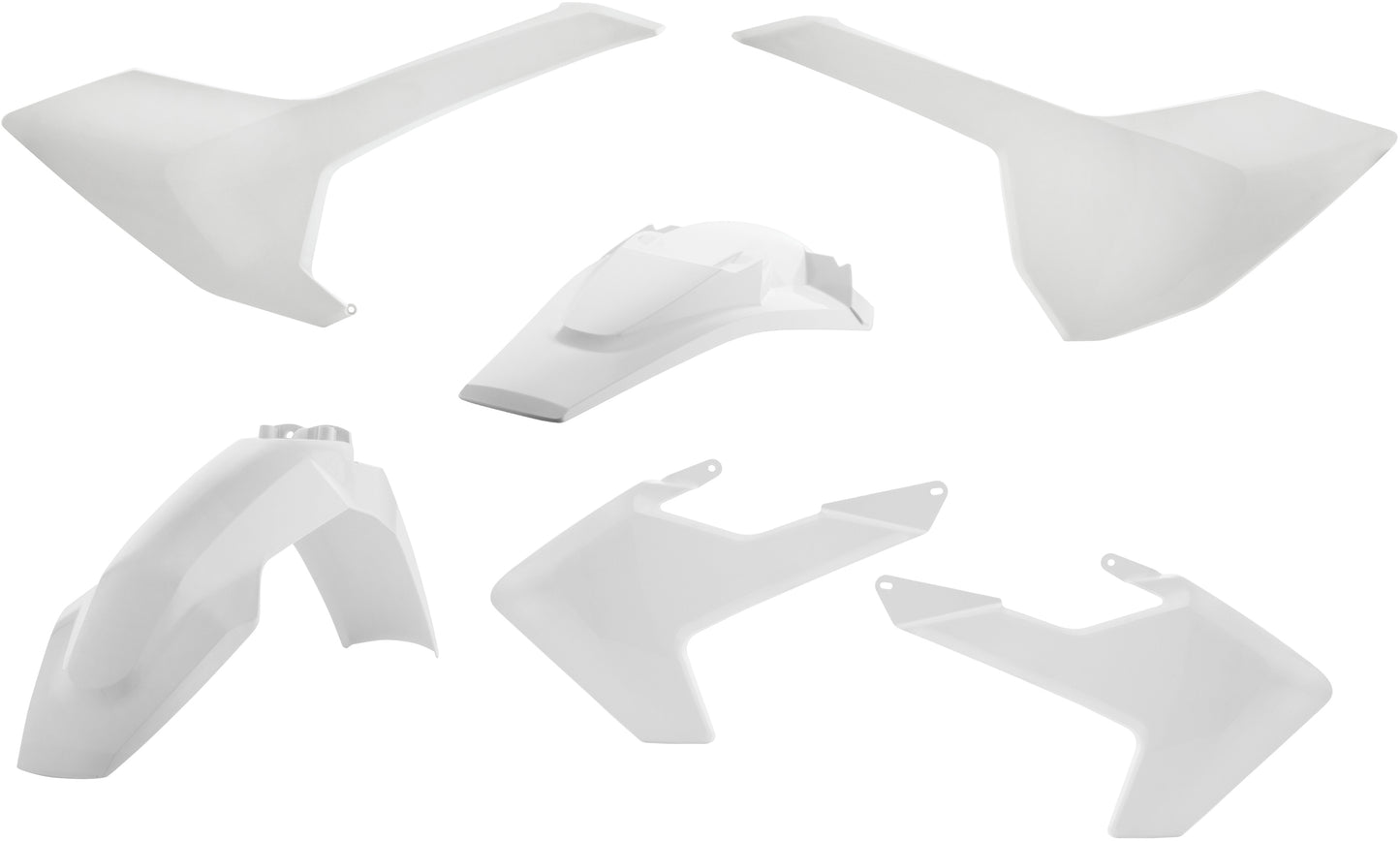 ACERBIS Plastic Body Kit for Husqvarna 2017-2018 Offroad Models - White