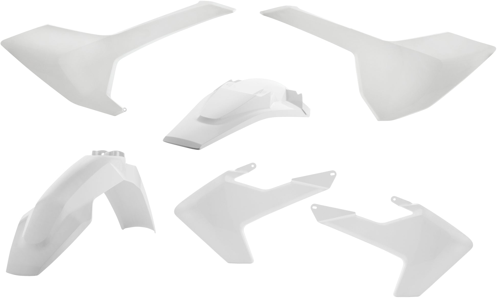 ACERBIS Plastic Body Kit for Husqvarna 2017-2018 Offroad Models - White