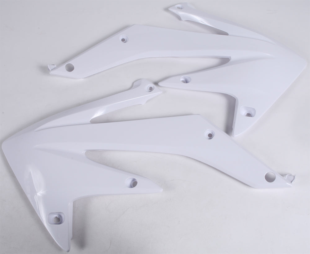 ACERBIS Radiator Shrouds for Honda CRF450R 2005-2008 - White Offroad Replacement Body Parts