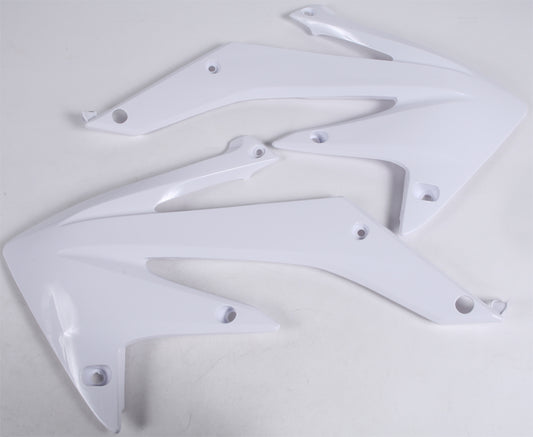 ACERBIS Radiator Shrouds for Honda CRF450R 2005-2008 - White Offroad Replacement Body Parts