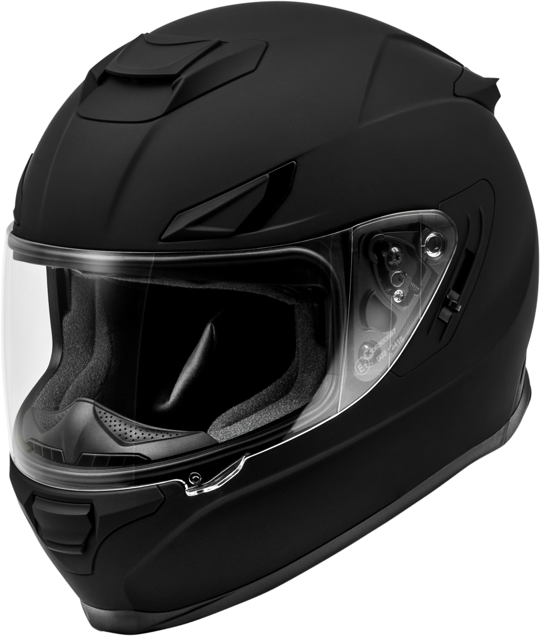 Fly Racing Sentinel Solid Full-Face Helmet Matte Black 2X-Large