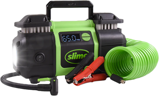 SLIME Super Duty Pro Power Tire Inflator with Auto Shut-Off and Digital Display