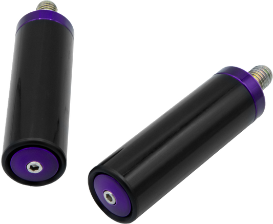 SANTORO FABWORX SF80019 Frame Mount Slider Chacho Purple for V-Twin Motorcycles