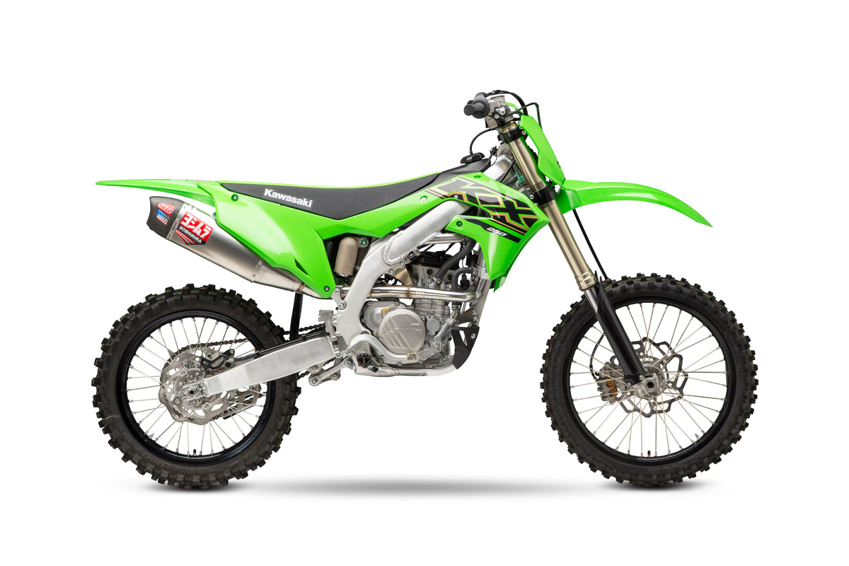 Yoshimura RS-12 Full Exhaust System for Kawasaki KX250F and KX250X (2021-2024)