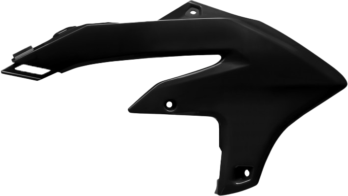 POLISPORT Radiator Scoops Black for Yamaha YZ Models