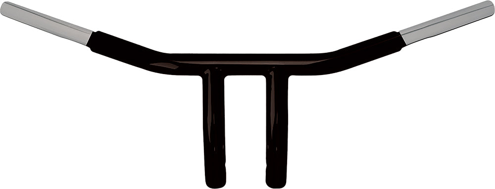 WILD 1 Chubby 6-Inch Riser Drag Bar in Satin Black for Harley-Davidson Models