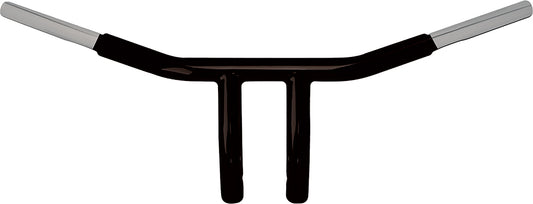 WILD 1 Chubby 6-Inch Riser Drag Bar in Satin Black for Harley-Davidson Models