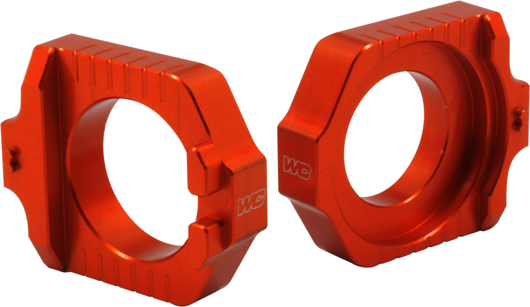 WORKS Elite Axle Block Kit for KTM and Husqvarna Off-Road Models - Part Number 17-263