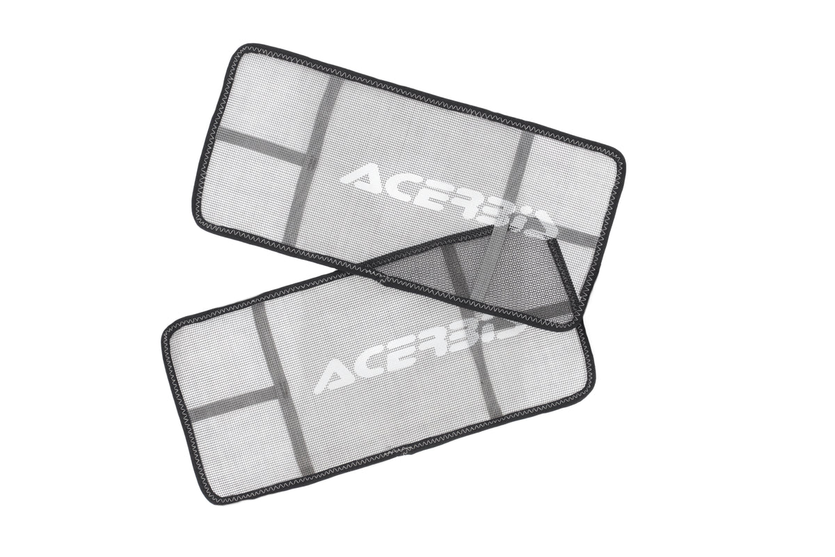 ACERBIS U Ret Radiator Louvers Black - Offroad Replacement Body Part