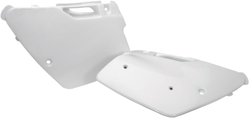 Acerbis White Side Panels for Kawasaki KX125 and KX250 Offroad Motorcycles