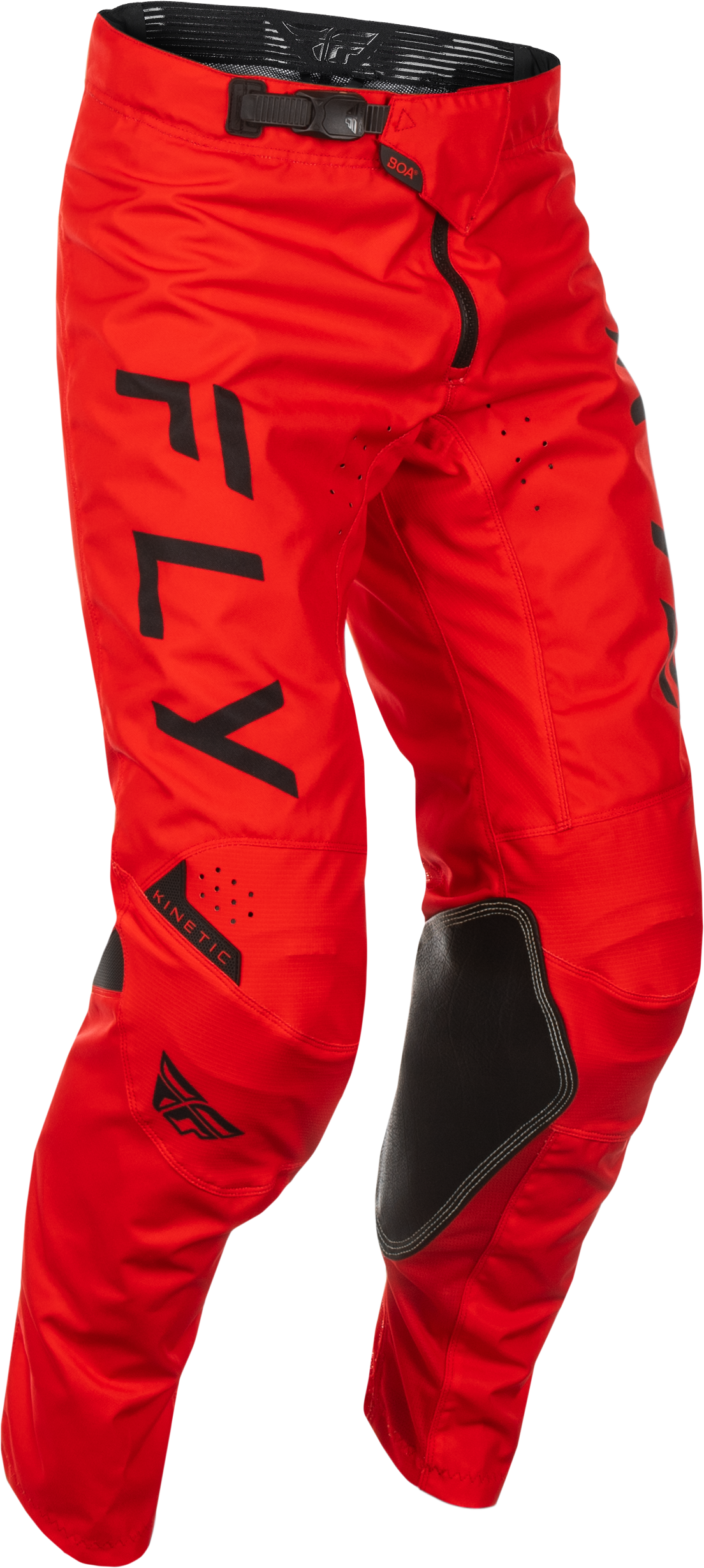 Fly Racing Kinetic Center Offroad Pants Red/Black Size 28