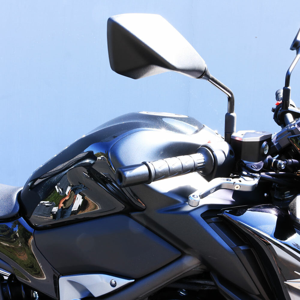 Shogun Bar End Sliders Black for Kawasaki ZX-6R and ZX-14R — Model 725-1409