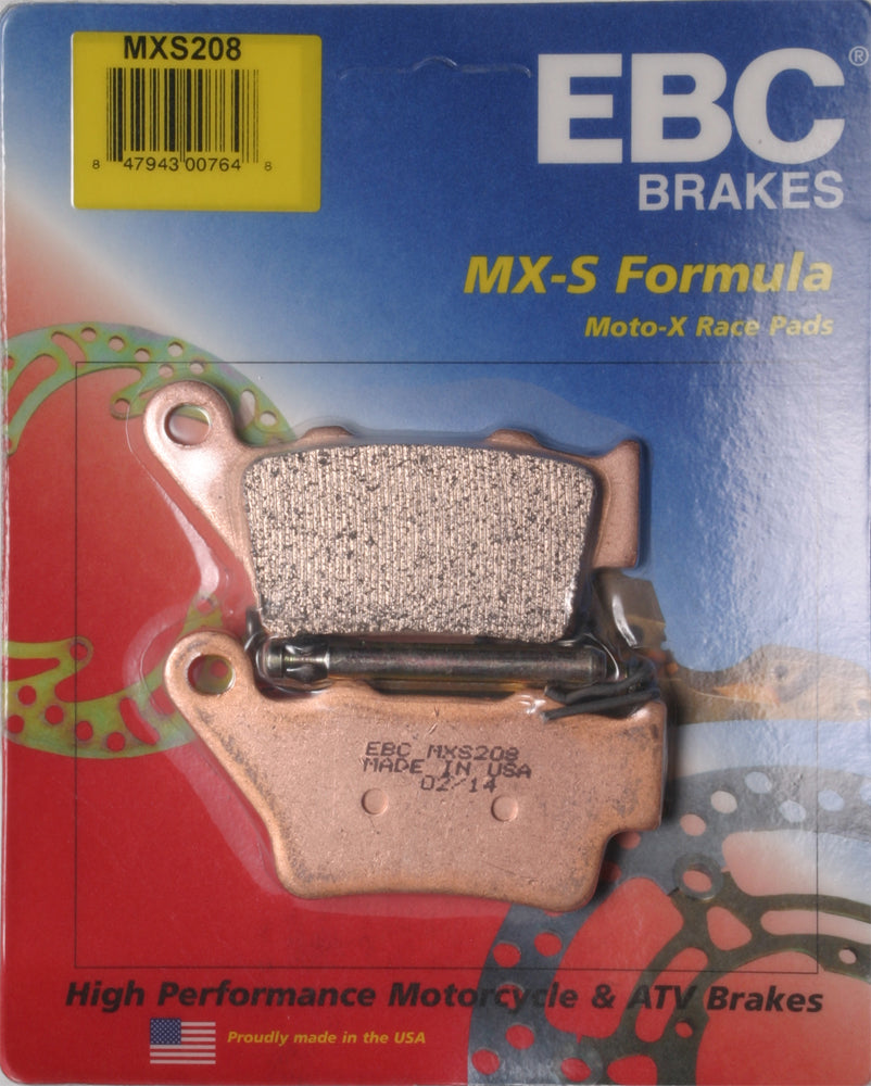 EBC MXS208 Moto X Race Brake Pads for Offroad Bikes and ATVs