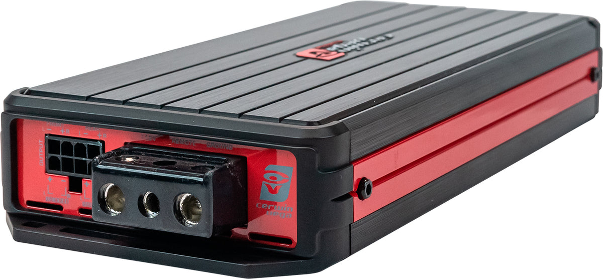 Cerwin Vega VCU84 4-Channel Car Amplifier - 165W RMS at 2 Ohms, 90W at 4 Ohms