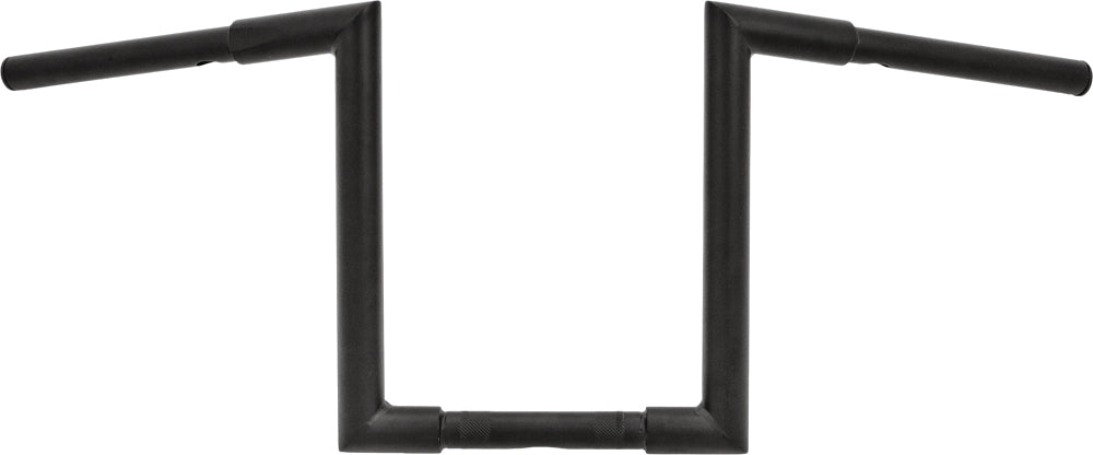 HardDrive 21-356SB Black 1 1/4 inch Z Bar Handlebars for Harley Davidson