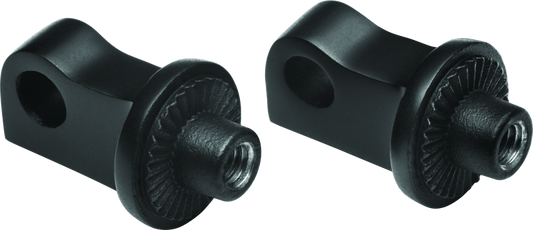 Kuryakyn Splined Peg Adapter HD XL Sportster Black