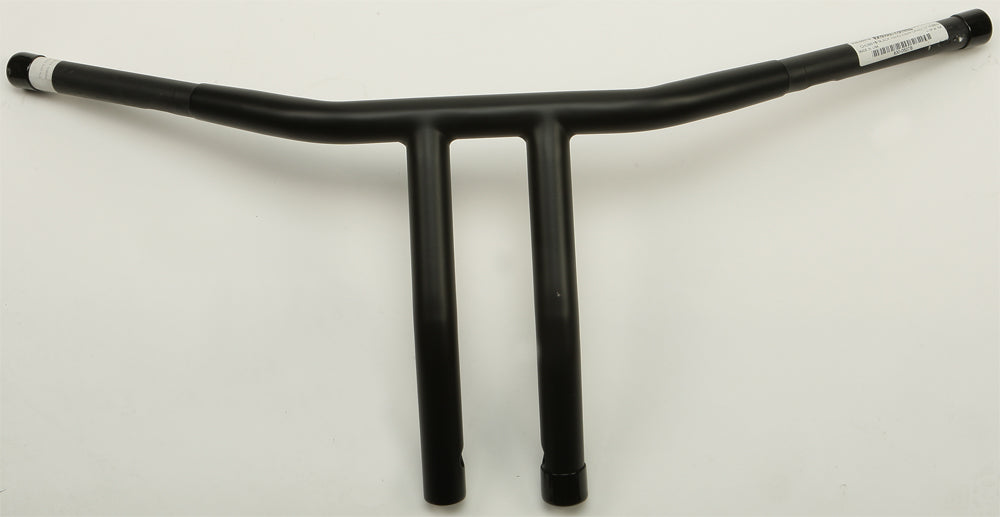 WILD 1 Chubby 10" Drag Bars Satin Black for Harley-Davidson - Part No. WO507B
