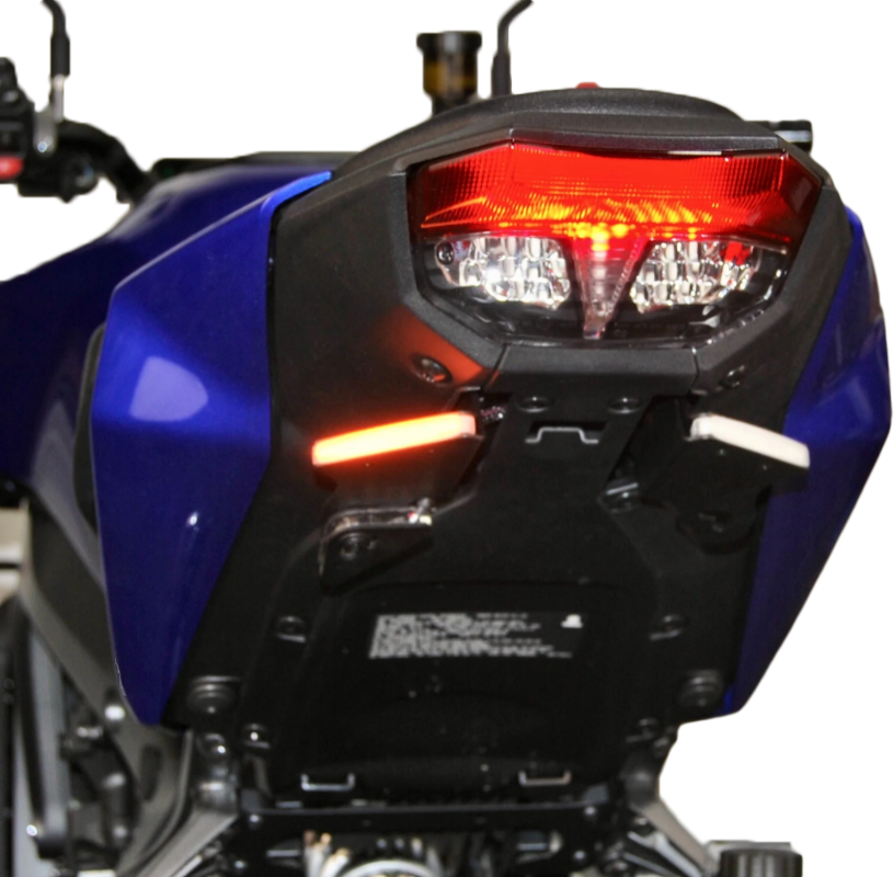 NEW RAGE CYCLES Fender Eliminator Kit for Yamaha MT-09 2024-2025 – Clear LED Tail Light & License Plate Mount