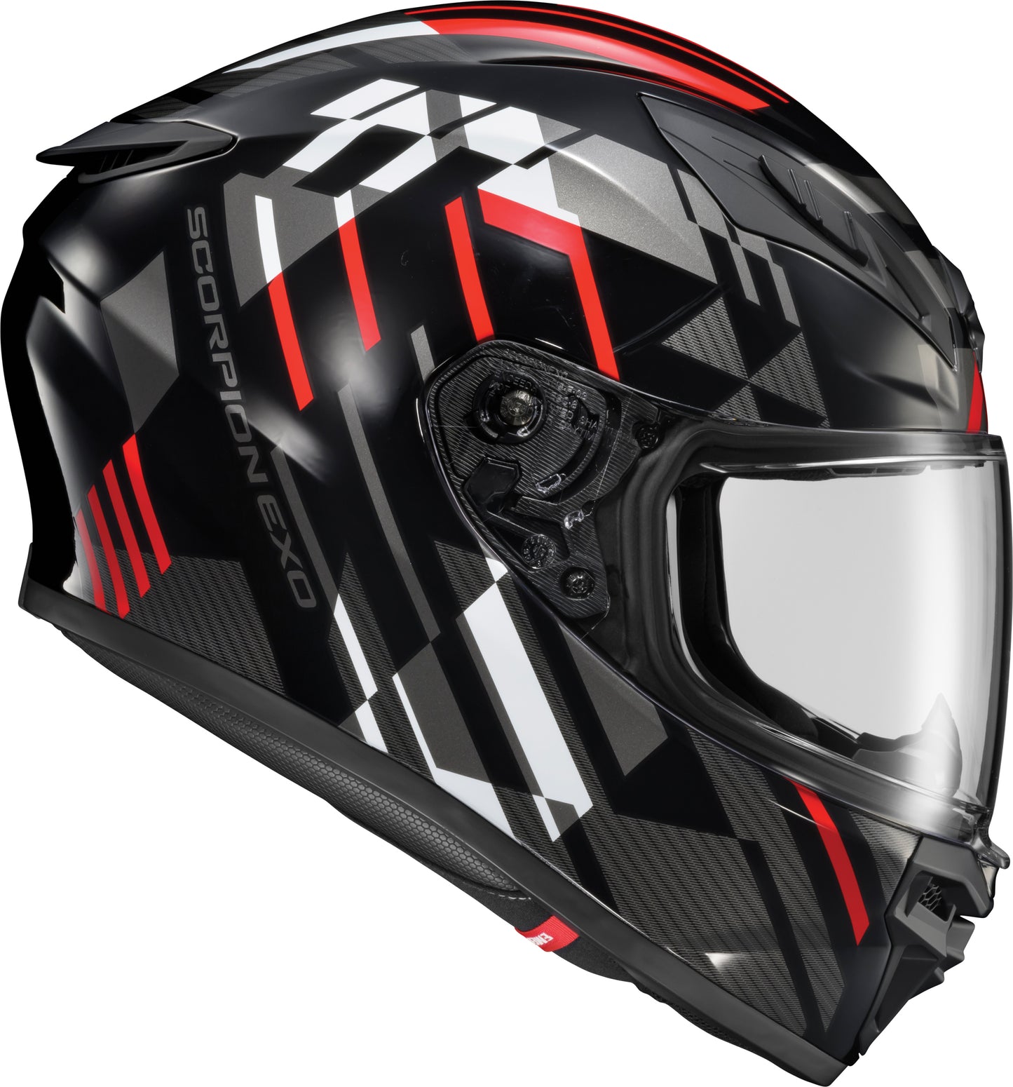 Scorpion EXO Exo R430 Full Face Helmet in Paradox Red, Medium – DOT and SNELL Approved Street Helmet