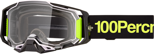 100-Percent Armega Goggle Orban Clear Lens - Offroad Impact-Resistant Eyewear with Ultra HD Clarity