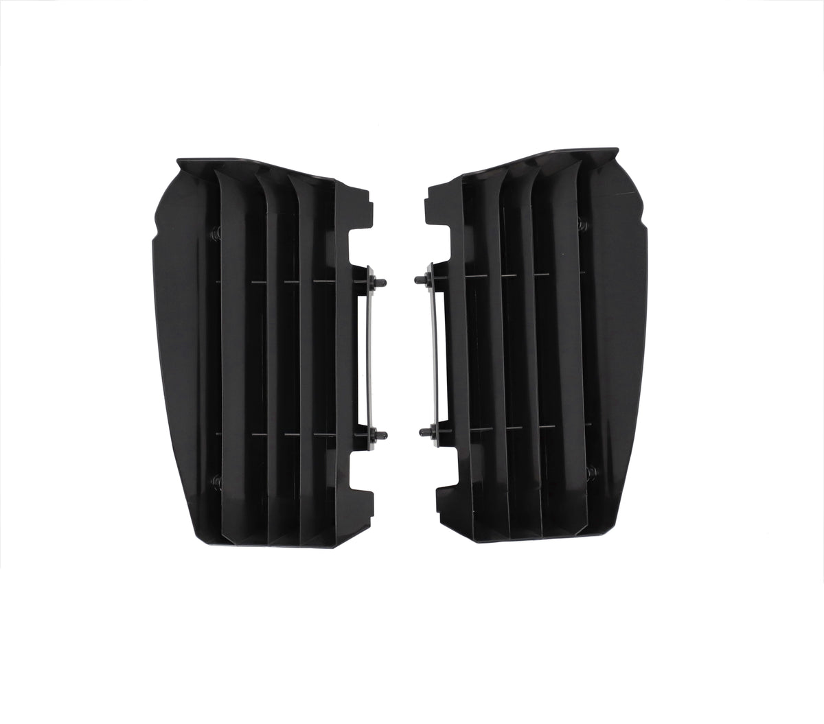 ACERBIS Radiator Louvers for Yamaha YZ125 and YZ250 – Black Replacement Body Part