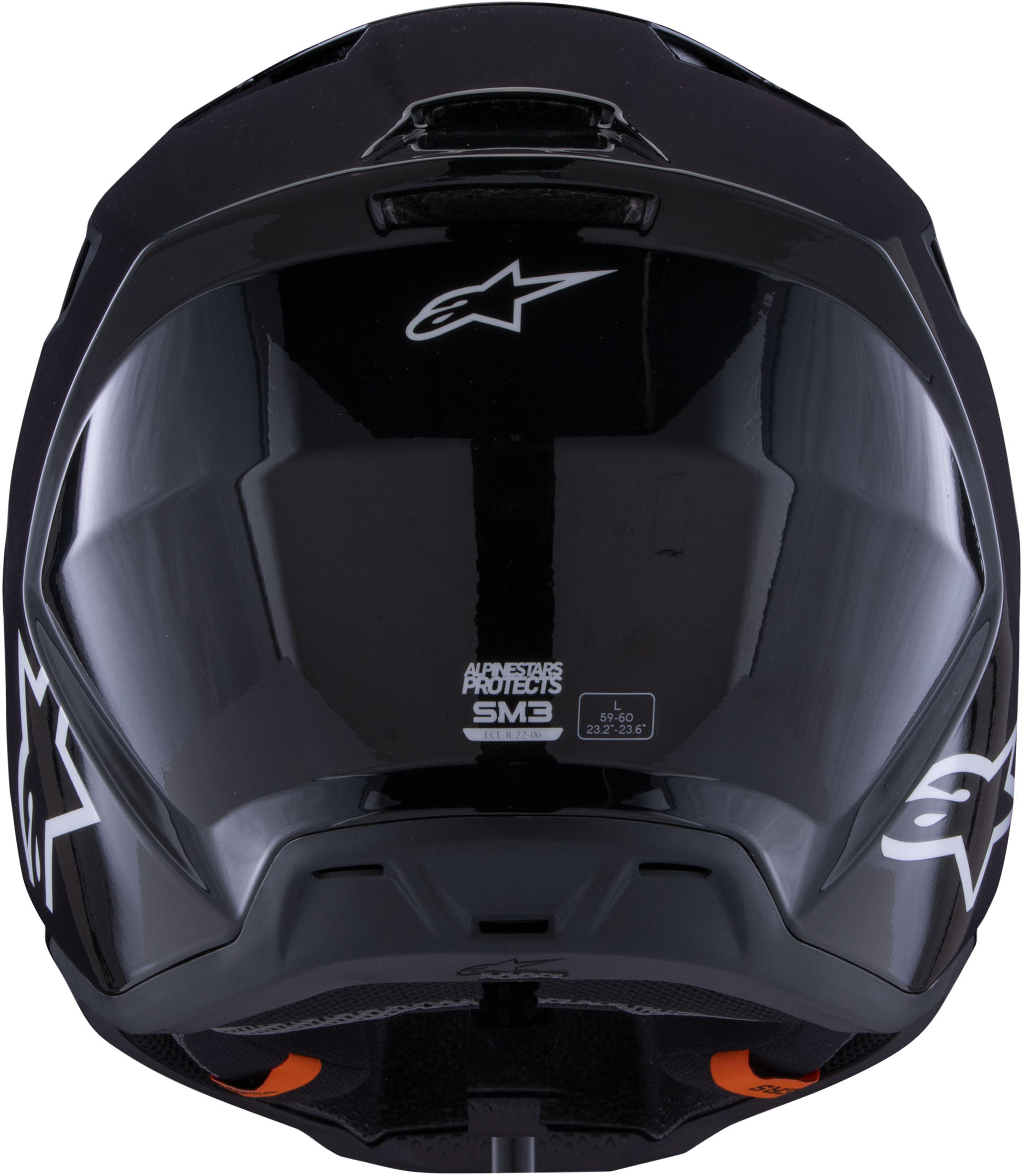 Alpinestars SM3 Solid Off-Road Helmet - Black Glossy, X-Small