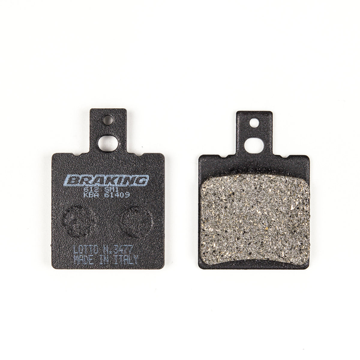 BRAKING Part Number 612SM1 Semi-Metallic Brake Pad Set for Moto Guzzi Daytona RS and Bimota Models