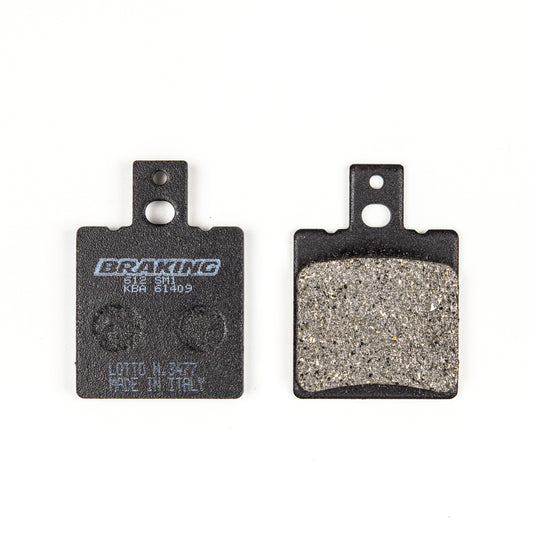 BRAKING Part Number 612SM1 Semi-Metallic Brake Pad Set for Moto Guzzi Daytona RS and Bimota Models