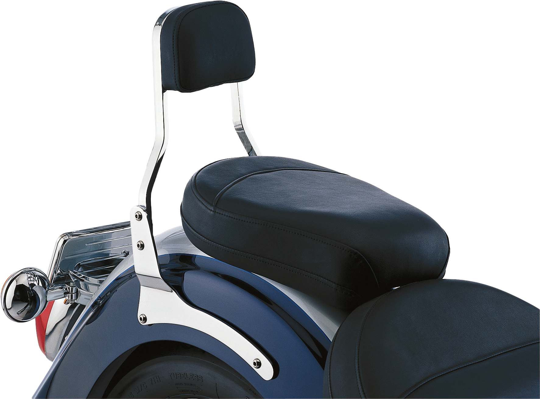COBRA Short Sissy Bar with Pad for Suzuki Volusia C50 M50 2001-2014 - Chrome