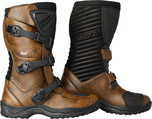 RST Pro Series Ambush CE Waterproof Motorcycle Boots Brown US 7