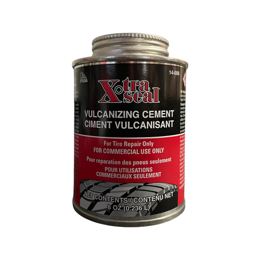XTRA SEAL Tire Patch Cement 8 oz for Professional Tire Repairs