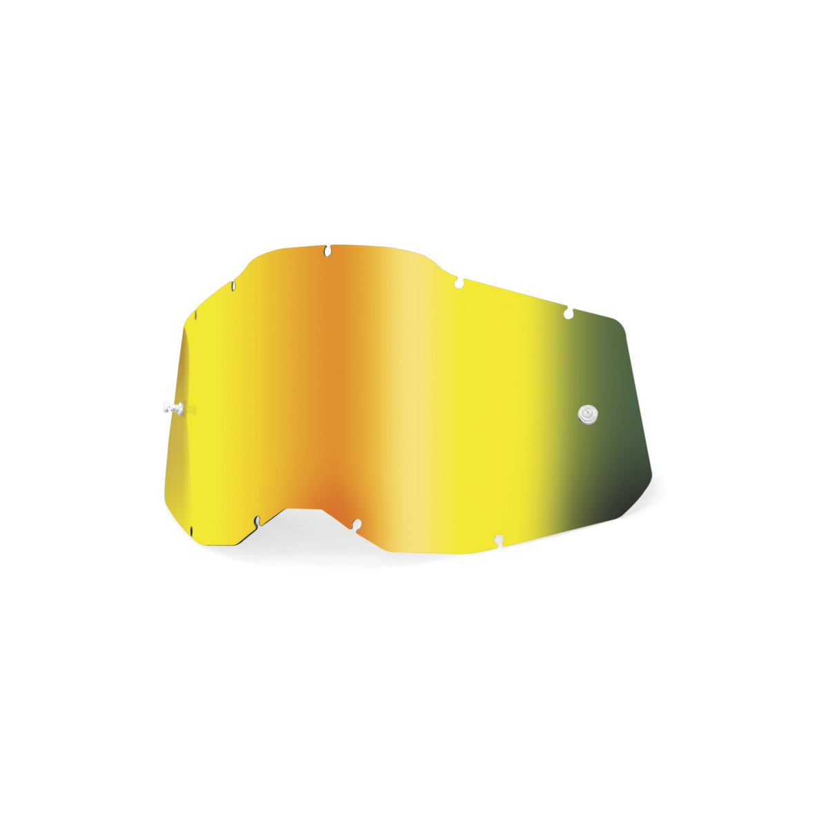 100 Percent RC2/AC2/ST2 Sheet Mirror Gold Lens for Offroad Eyewear
