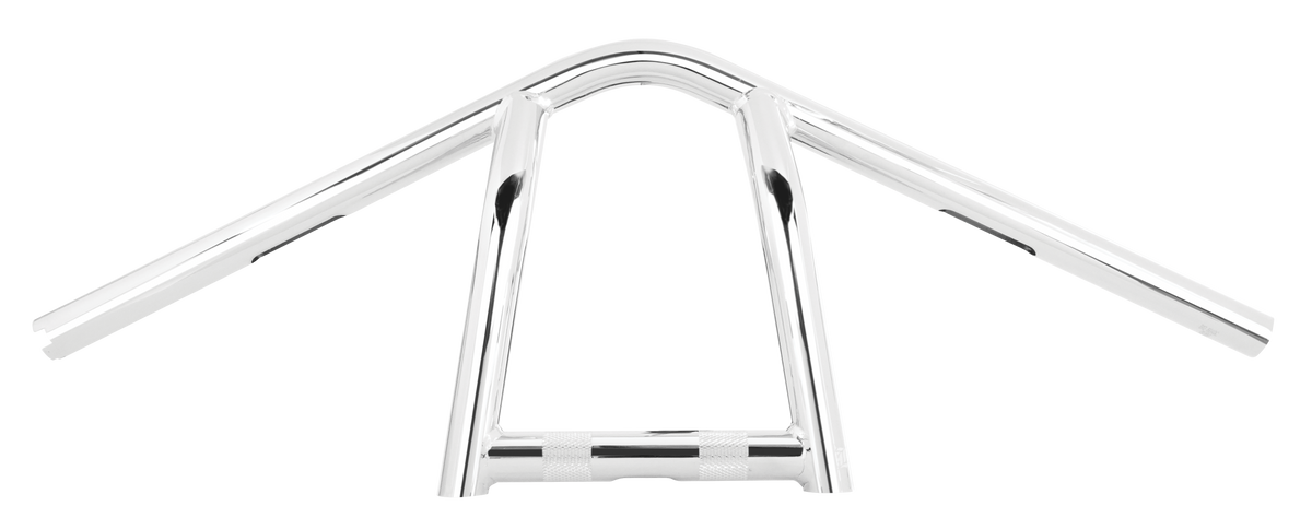 BURLY BRAND Jim 11-Inch Chrome Handlebars for Harley Davidson V-Twin Models Part B12-6041C
