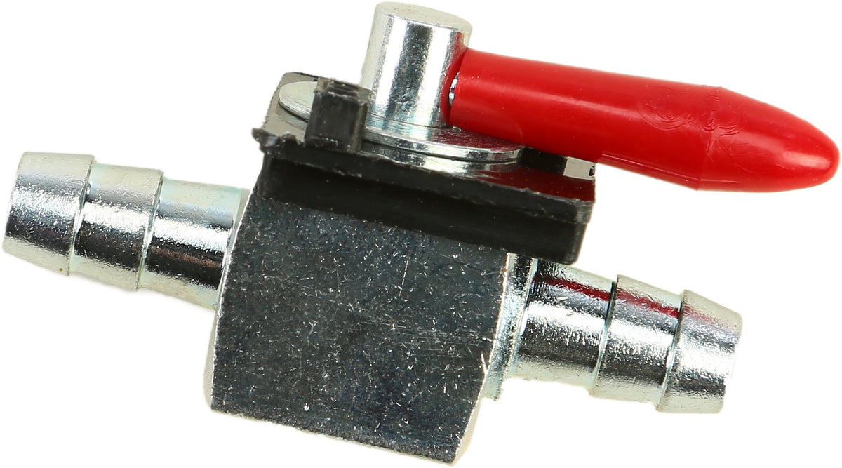 SP1 Fuel Valve 5/16 inch Line with Brass In-line Petcock - Universal Fuel Control for Snowmobile Engines