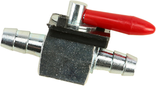 SP1 Fuel Valve 5/16 inch Line with Brass In-line Petcock - Universal Fuel Control for Snowmobile Engines