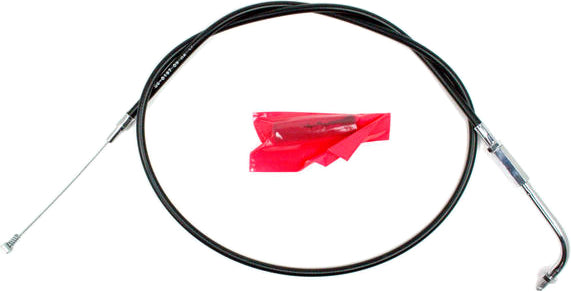 MOTION PRO Black Vinyl Idle Control Cable for Harley Davidson V-Twin Models