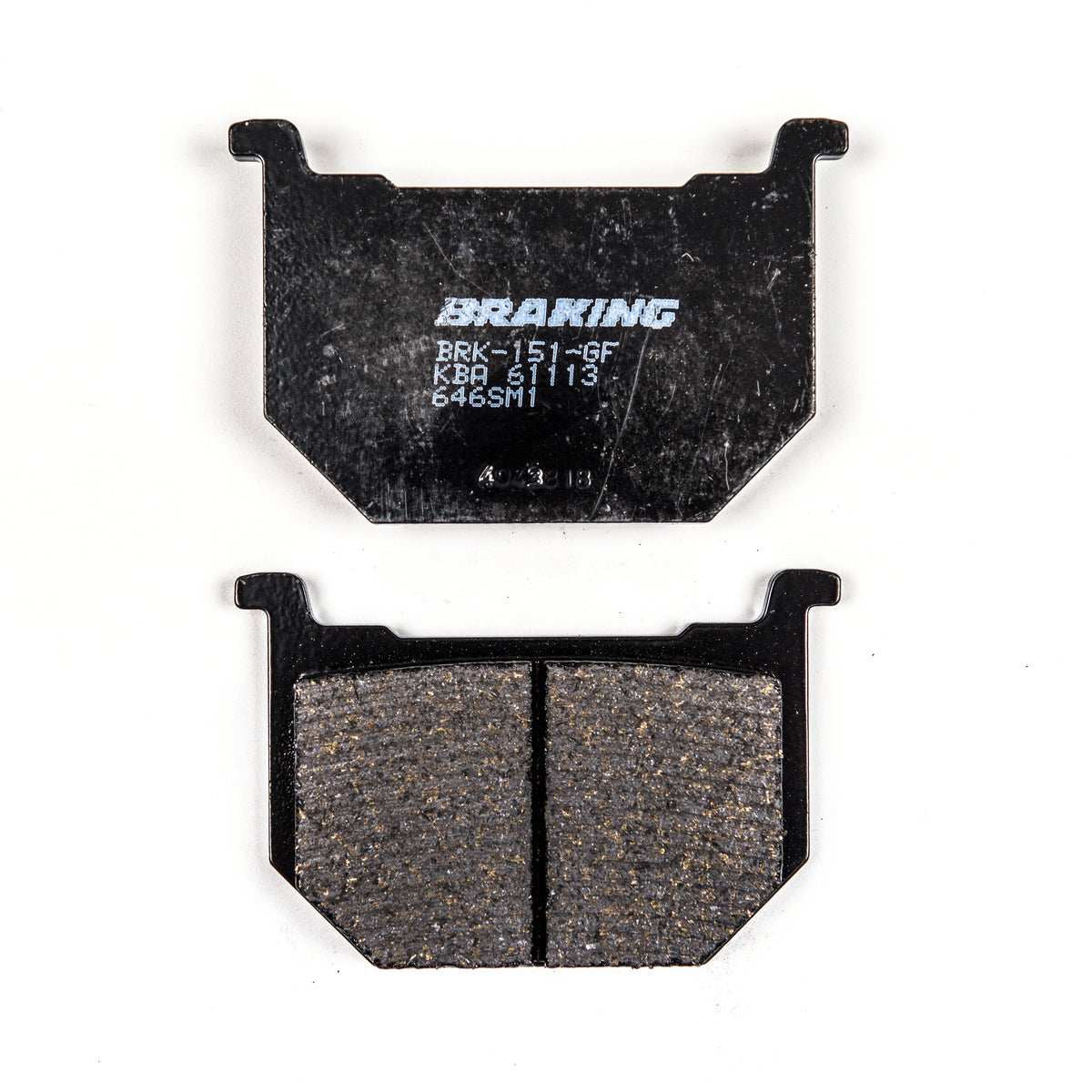 BRAKING Semi Metallic Brake Pad Set for Suzuki GS Series & Madura Models – Part Number 646SM1
