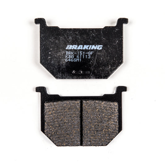 BRAKING Semi Metallic Brake Pad Set for Suzuki GS Series & Madura Models – Part Number 646SM1