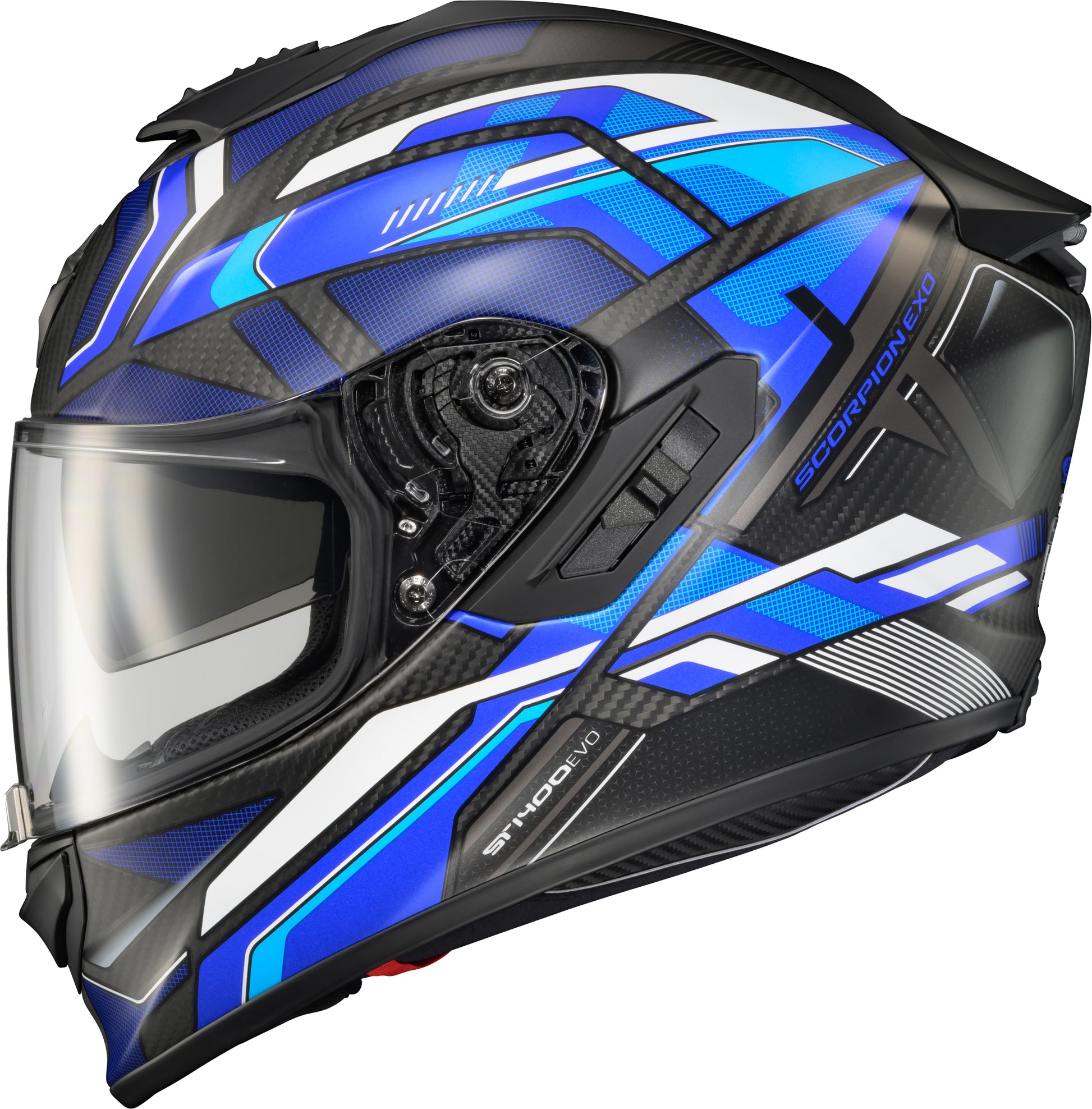 Scorpion EXO Exo St1400 EVO Carbon Helmet Matte Blue Medium