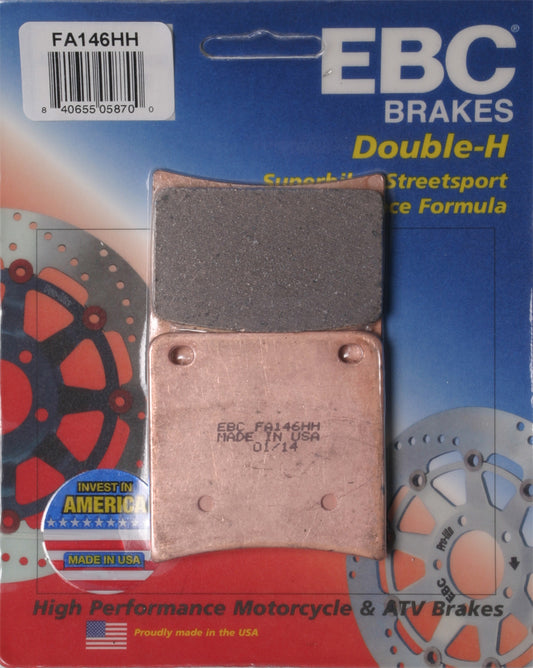 EBC FA146HH Brake Pads for Suzuki GSX600F Katana (1988-1997) – OEM Equivalent Street Brake Pads