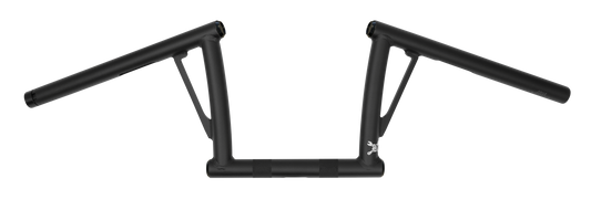 BURLY BRAND Viejo Cito 8-inch Matte Black Handlebars - Classic Style for Harley Davidson